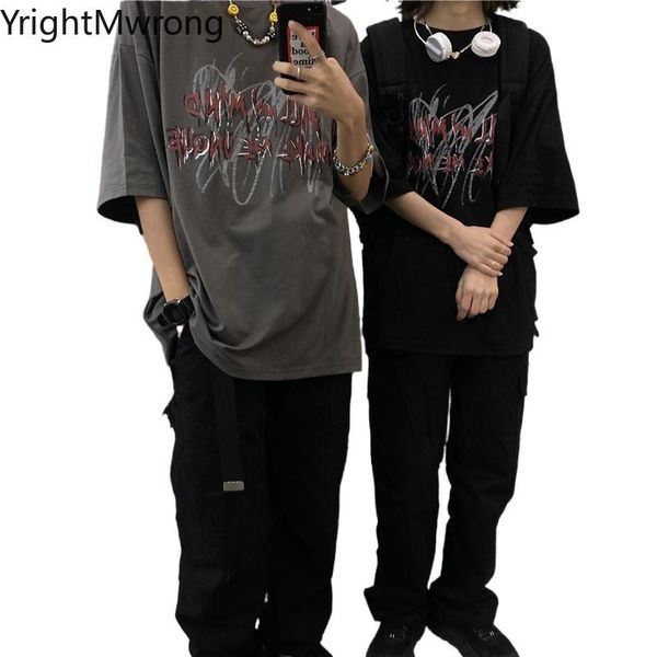 streetwear woman man hip hop punk graffiti letter dark graphic print tee harajuku oversized summer t-shirt t shirt fashion cloth women', White
streetwear woman man hip hop punk graffiti letter dark graphic print tee harajuku oversized summer t-shirt t shirt fashion cloth women', White