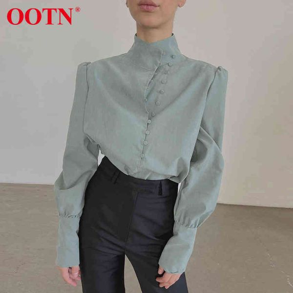 ootn elegant turtleneck blouse long sleeve white shirt office ladies casual solid single-breasted puff sleeve womens blouses
ootn elegant turtleneck blouse long sleeve white shirt office ladies casual solid single-breasted puff sleeve womens blouses