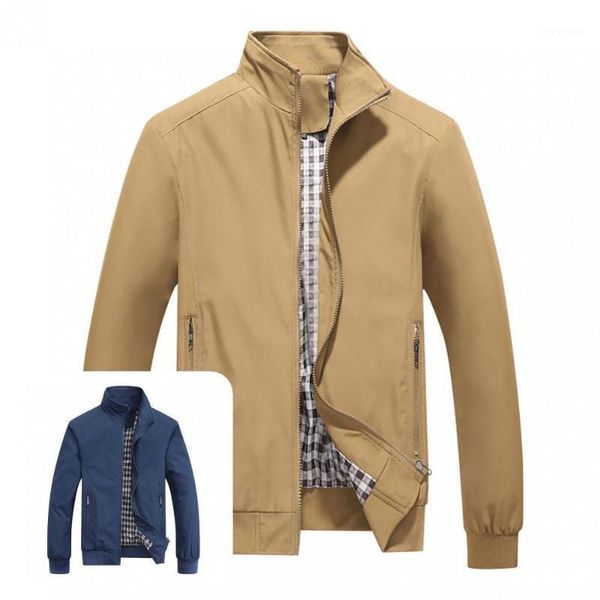men's jackets stylish solid color ribbing cuff coat baseball jacket men pockets, Black;brown
men's jackets stylish solid color ribbing cuff coat baseball jacket men pockets, Black;brown