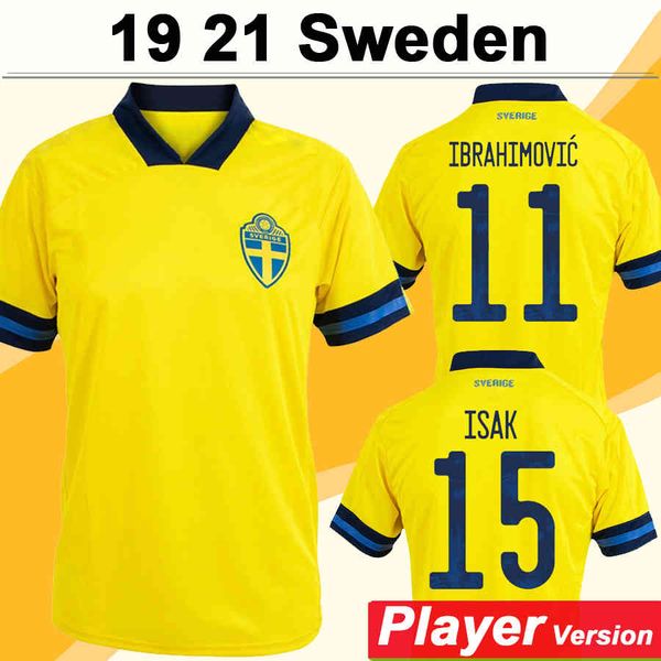 ibrahimovic 2021 player version soccer jerseys forsberg larsson home mens football shirts sweden national team ekdal isak uniforms, Black
ibrahimovic 2021 player version soccer jerseys forsberg larsson home mens football shirts sweden national team ekdal isak uniforms, Black