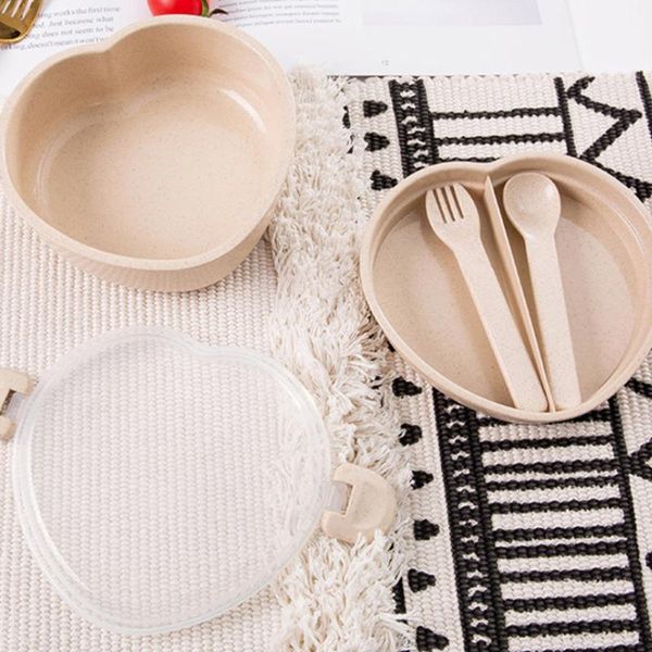 dinnerware sets 1pc wheat straw bento box lunch double layer preservation with fork spoon for students (beige)
dinnerware sets 1pc wheat straw bento box lunch double layer preservation with fork spoon for students (beige)