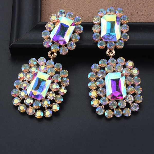 dangle & chandelier luxury shining crystal drop earrings for women gold color square rhinestone hanging earring wedding fashion jewelry brin, Silver
dangle & chandelier luxury shining crystal drop earrings for women gold color square rhinestone hanging earring wedding fashion jewelry brin, Silver