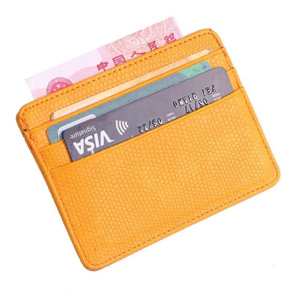 card holders 100pcs men women thin holder pu leather business case slim lightweight travel organizer wallet coin purse, Brown;gray
card holders 100pcs men women thin holder pu leather business case slim lightweight travel organizer wallet coin purse, Brown;gray