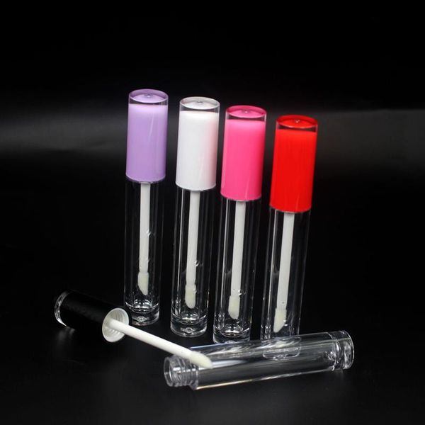 storage bottles & jars 6 pcs 5ml plastic clear lip gloss empty tube cosmetic packaging lipgloss container with black red white purple pink l
storage bottles & jars 6 pcs 5ml plastic clear lip gloss empty tube cosmetic packaging lipgloss container with black red white purple pink l