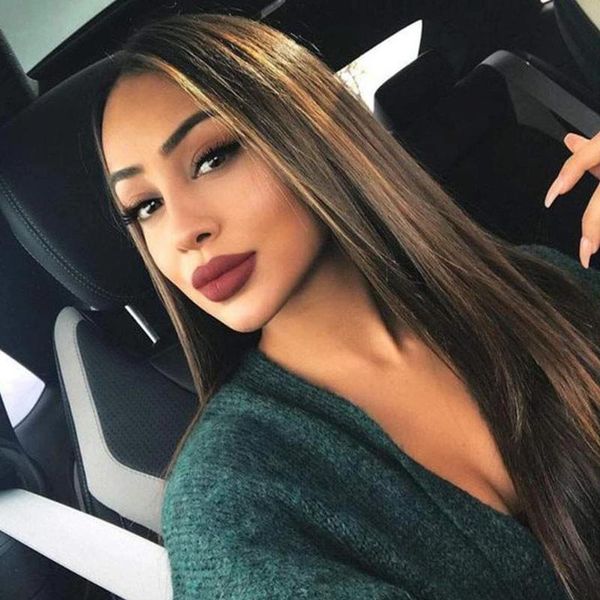 bronde highlight 13x6hd lace front human hair wigs preplucked with baby straight full wig 360lace frontal remy, Black;brown
bronde highlight 13x6hd lace front human hair wigs preplucked with baby straight full wig 360lace frontal remy, Black;brown