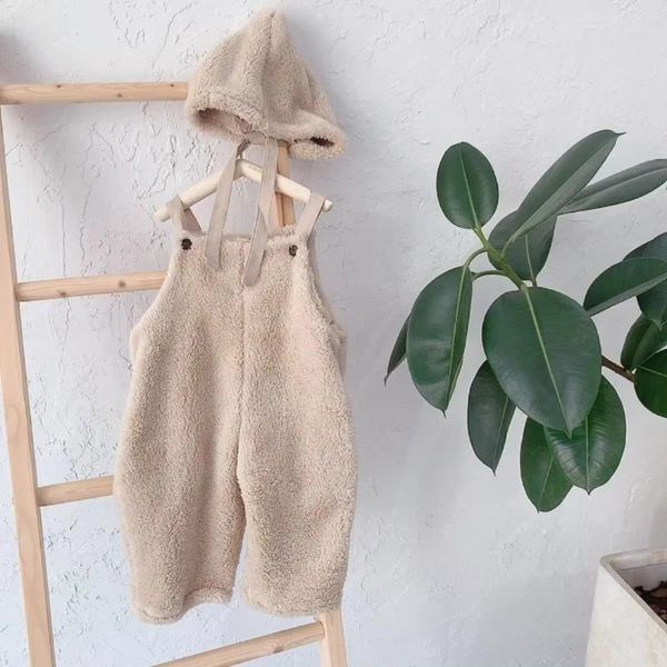 jumpsuits korean style overalls for girls 2021 autumn winter cute lamb wool suits + woolly hat toddler kids 1-6 years, Blue
jumpsuits korean style overalls for girls 2021 autumn winter cute lamb wool suits + woolly hat toddler kids 1-6 years, Blue