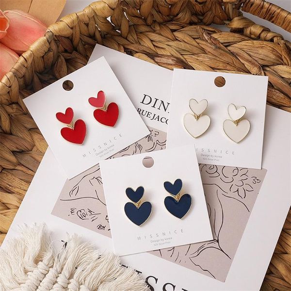 dangle & chandelier hhsppf xy korea simple wild ins style personality fashion love heart earrings female net red temperament sweet romantic, Silver
dangle & chandelier hhsppf xy korea simple wild ins style personality fashion love heart earrings female net red temperament sweet romantic, Silver