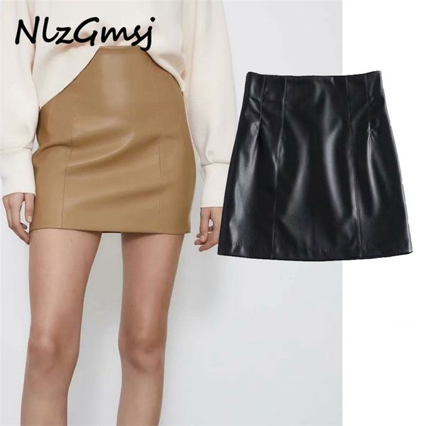 skirt solid pu leather summer zipper fly elegant lady office wear mini mujer faldas 210628, Black
skirt solid pu leather summer zipper fly elegant lady office wear mini mujer faldas 210628, Black