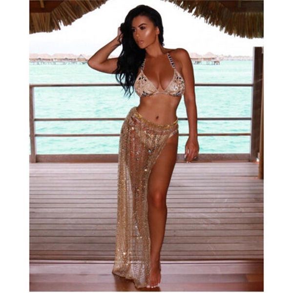 skirts women's shinny skirt transparent bathing suit lace up solid crochet cover summer beach s4we, Black
skirts women's shinny skirt transparent bathing suit lace up solid crochet cover summer beach s4we, Black