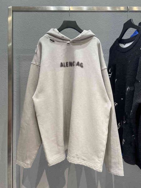 Men's Hoodies & Sweatshirts Correct version of Paris B home ins net red same fuzzy letter washing worn hole men's and women's, Black
Men's Hoodies & Sweatshirts Correct version of Paris B home ins net red same fuzzy letter washing worn hole men's and women's, Black