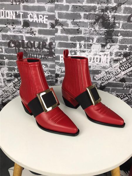 boots woman pointed toe luxury designer brand ladies high heels metal buckle genuine leather fashion zip zapatos de mujer, Black
boots woman pointed toe luxury designer brand ladies high heels metal buckle genuine leather fashion zip zapatos de mujer, Black