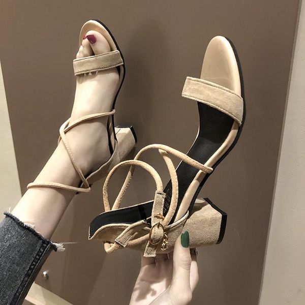 suede thick heel sandals women open toe narrow band summer party dress fashion high apricot black shoes
suede thick heel sandals women open toe narrow band summer party dress fashion high apricot black shoes
