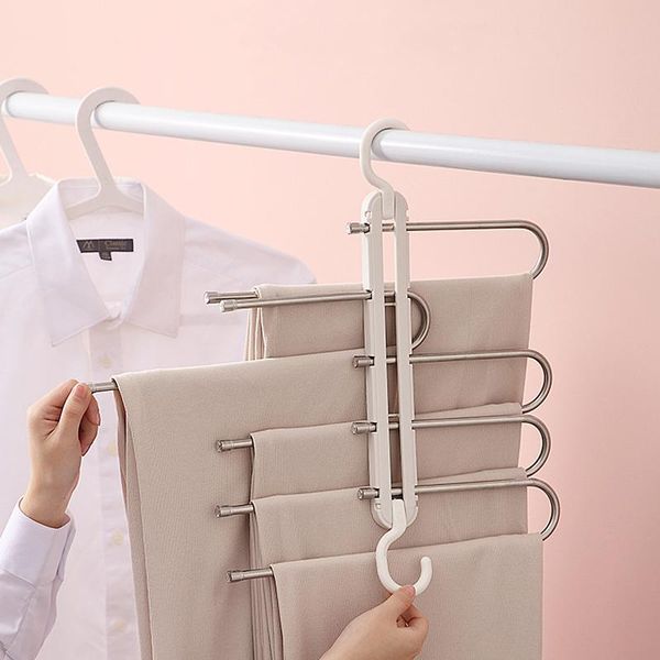 hangers & racks folding multi-layer pants rack multifunctional hanger household trousers clip wardrobe storage tool for home supplies
hangers & racks folding multi-layer pants rack multifunctional hanger household trousers clip wardrobe storage tool for home supplies