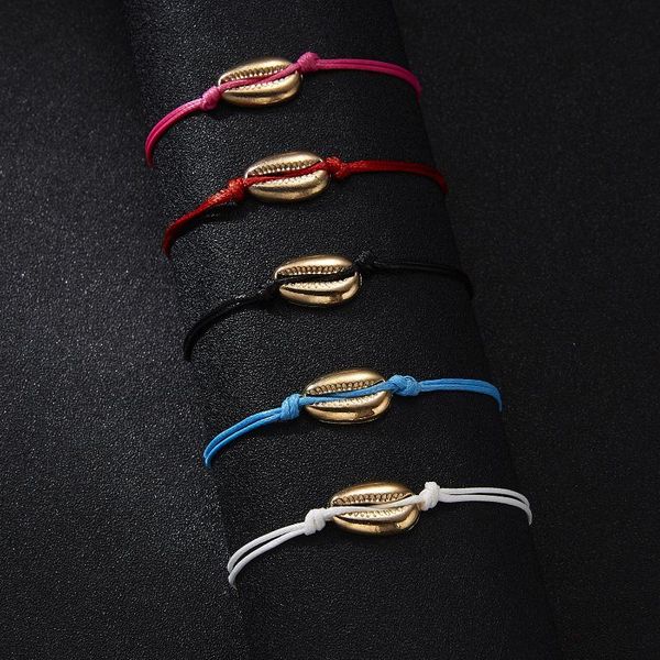 color shell rope strap bracelet for women fashion creative adjustable bracelets with card summer beach bohemian jewelry gifts charm, Golden;silver
color shell rope strap bracelet for women fashion creative adjustable bracelets with card summer beach bohemian jewelry gifts charm, Golden;silver