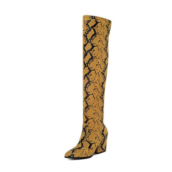 boots brand fashionable women's over-the-knee chunky heels stretch european serpentine warmth size 34-43, Black
boots brand fashionable women's over-the-knee chunky heels stretch european serpentine warmth size 34-43, Black