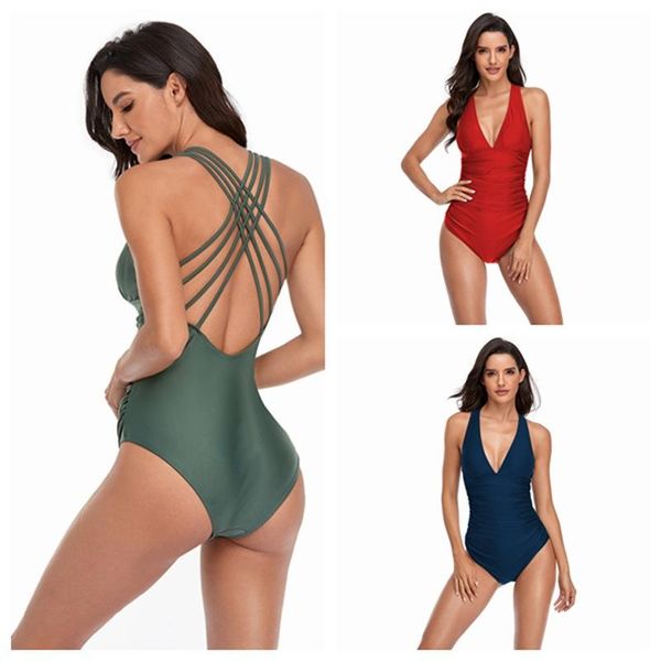 women's swimwear women thin shoulder one piece tight bikini push-up padded bathing swimsuits backless female beachwear, White;black
women's swimwear women thin shoulder one piece tight bikini push-up padded bathing swimsuits backless female beachwear, White;black