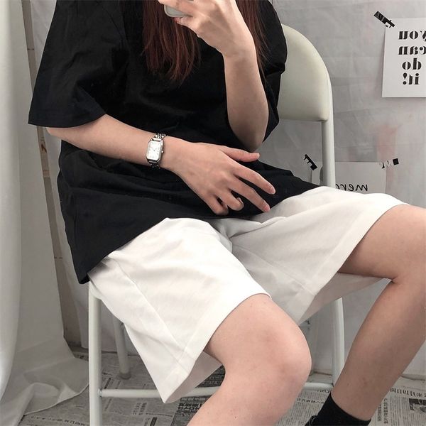 women's shorts basic casual male and female pants, basic korean-style pants solid for students, summer wear, fhwy, White;black
women's shorts basic casual male and female pants, basic korean-style pants solid for students, summer wear, fhwy, White;black
