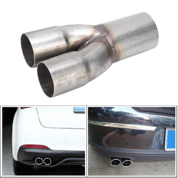 manifold & parts stainless steel exhaust pipe collector 2in double inlet single 2.5in outlet connector
manifold & parts stainless steel exhaust pipe collector 2in double inlet single 2.5in outlet connector
