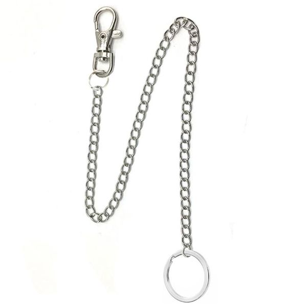 keychains metal wallet chain trousers hipster silver ghost rock punk hip- keychain jean pant key 41cm long
keychains metal wallet chain trousers hipster silver ghost rock punk hip- keychain jean pant key 41cm long