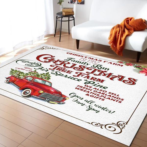carpets christmas farm truck tree carpet for living room bedroom bedside rugs soft decoration mat
carpets christmas farm truck tree carpet for living room bedroom bedside rugs soft decoration mat