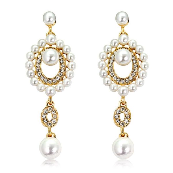stud korean version of rhinestone pearl earrings fashion inlaid jewelry, Golden;silver
stud korean version of rhinestone pearl earrings fashion inlaid jewelry, Golden;silver