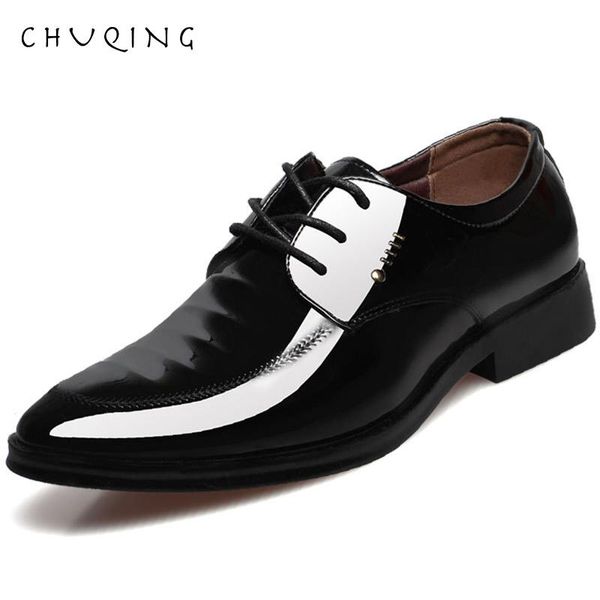 dress shoes chuqing leather concise men wedding business breathable formal basic pointy fashion, Black
dress shoes chuqing leather concise men wedding business breathable formal basic pointy fashion, Black