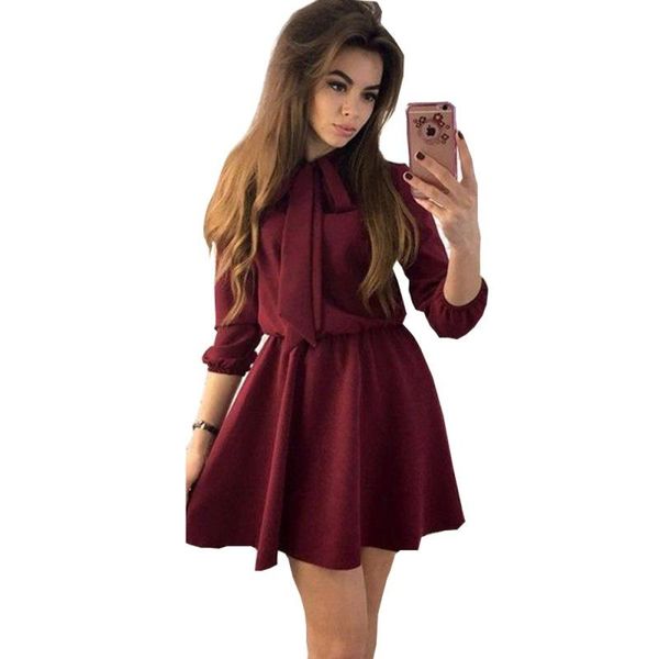 casual dresses women dress fall 2021 fashion solid vintage elegant mini autumn bow causal christmas party plus size, Black;gray
casual dresses women dress fall 2021 fashion solid vintage elegant mini autumn bow causal christmas party plus size, Black;gray
