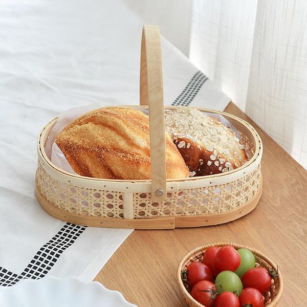 storage baskets rattan basket with handle farmhouse woven tray bread fruit food breakfast display for home decor
storage baskets rattan basket with handle farmhouse woven tray bread fruit food breakfast display for home decor