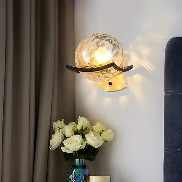 european-style wooden bedside lamp round moon aluminum crystal wall for living room corridor aisle lighting
european-style wooden bedside lamp round moon aluminum crystal wall for living room corridor aisle lighting