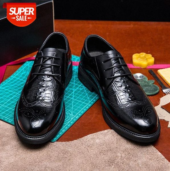 || high-quality calfskin leather shoes with pointed toe business banquet dress british style men's #lz81
|| high-quality calfskin leather shoes with pointed toe business banquet dress british style men's #lz81