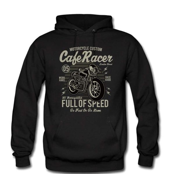 men's hoodies & sweatshirts cafe racer full of speed motorcycle vintage winter cotton fleece sweatshirt fashion cool clothing m, Black
men's hoodies & sweatshirts cafe racer full of speed motorcycle vintage winter cotton fleece sweatshirt fashion cool clothing m, Black