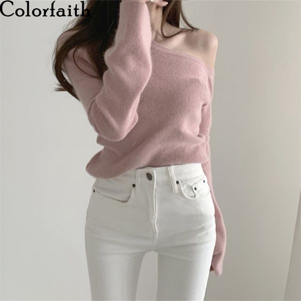 autumn winter women sweater casual slash neck knitted pullovers fashionable wild ladies jumpers sw7762 210427, White;black
autumn winter women sweater casual slash neck knitted pullovers fashionable wild ladies jumpers sw7762 210427, White;black