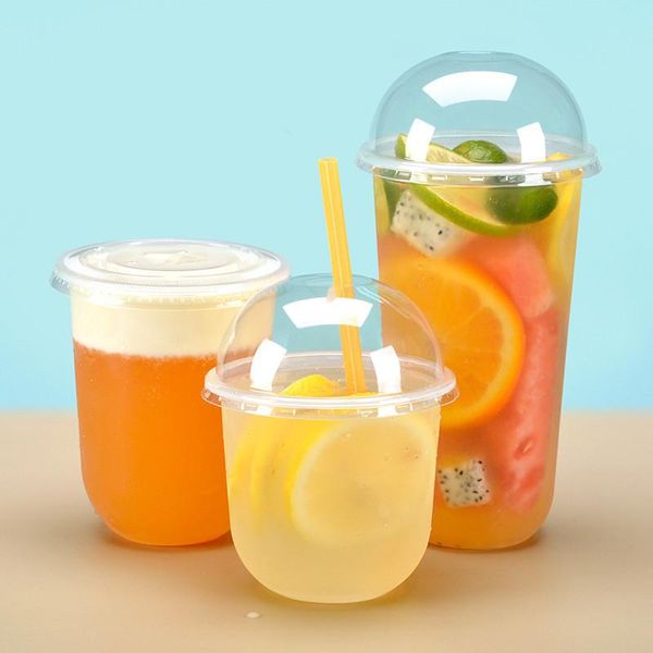 disposable cups & straws 50pcs 95 caliber coffee cup fat pattern u-shaped milk tea plastic drink juice beverage packaging with lid
disposable cups & straws 50pcs 95 caliber coffee cup fat pattern u-shaped milk tea plastic drink juice beverage packaging with lid