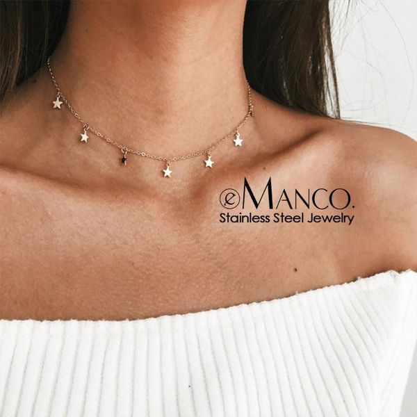 gold color star party women's pendant necklace fashion female choker necklaces jewelry simple ladies pentagon-star gifts chokers, Golden;silver
gold color star party women's pendant necklace fashion female choker necklaces jewelry simple ladies pentagon-star gifts chokers, Golden;silver