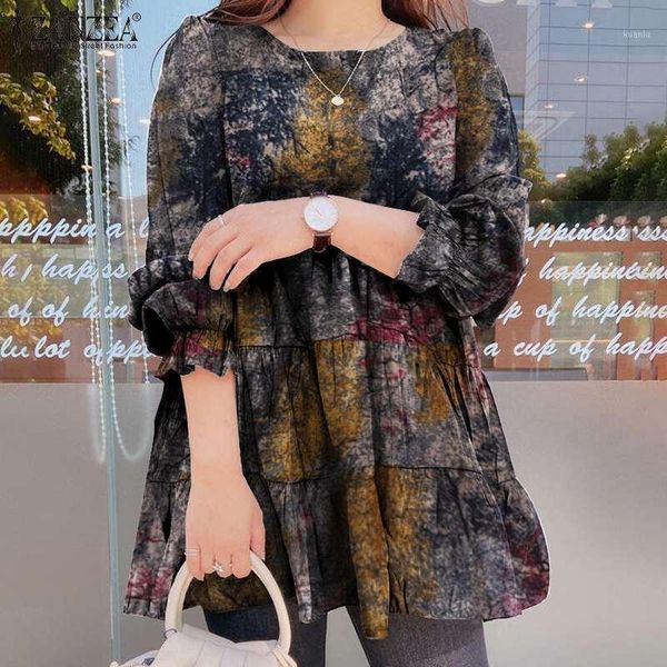 women's blouses & shirts women's women retro floral print casual puff sleeve blouse plus size 5xl fashion ruffle blusa 2022 summe, White
women's blouses & shirts women's women retro floral print casual puff sleeve blouse plus size 5xl fashion ruffle blusa 2022 summe, White