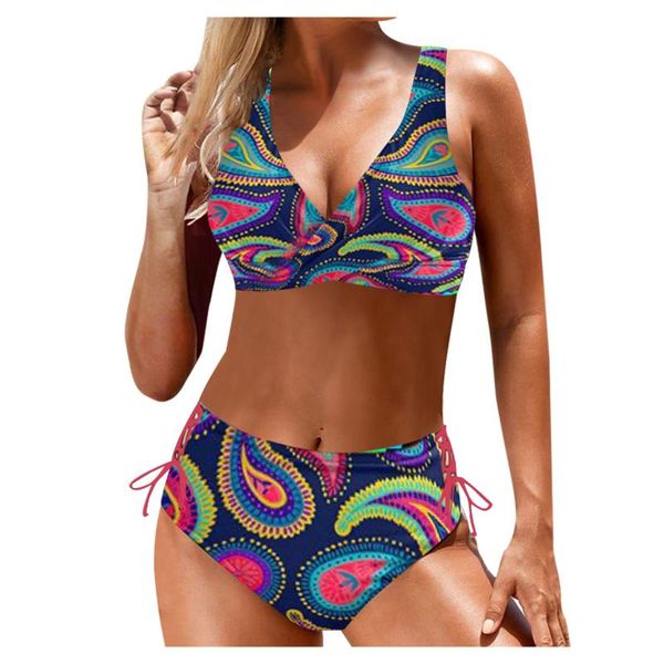 women's swimwear print floral push up bikini high waist v-neck two piece bathing suit swimsuit beachwear plus size ll4, White;black
women's swimwear print floral push up bikini high waist v-neck two piece bathing suit swimsuit beachwear plus size ll4, White;black