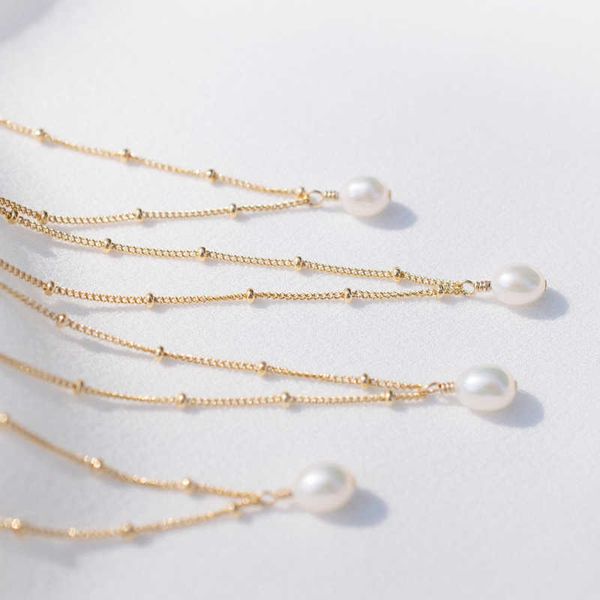 pearl handmade jewelry ball chain choker gold filled pendants collier femme kolye collares necklace for women, Silver
pearl handmade jewelry ball chain choker gold filled pendants collier femme kolye collares necklace for women, Silver