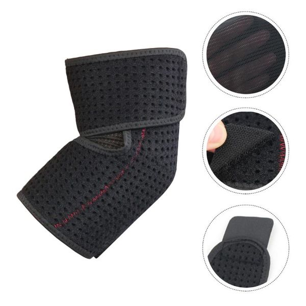 elbow & knee pads sleeve breathable support protective cover guard, Black;gray