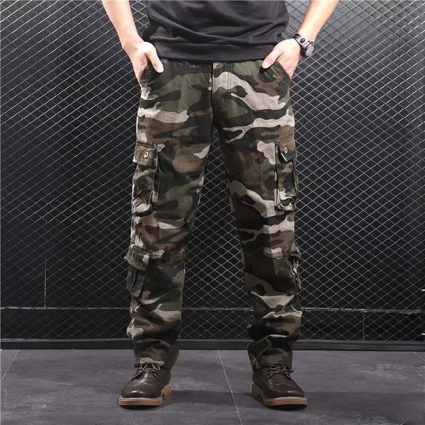 men's pants camouflage cargo men casual camo multi pockets military tactical hip hop joggers streetwear pantalon homme, Black
men's pants camouflage cargo men casual camo multi pockets military tactical hip hop joggers streetwear pantalon homme, Black
