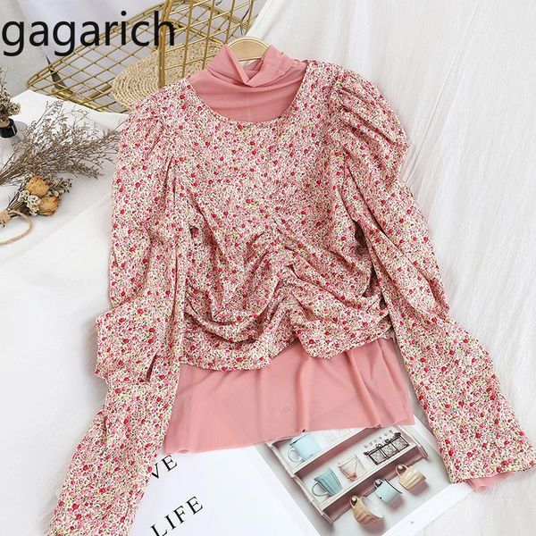 two piece dress gagarich women suits spring sleeve pleated floral blouse solid slim fit voile full shirts sets femme chic, White
two piece dress gagarich women suits spring sleeve pleated floral blouse solid slim fit voile full shirts sets femme chic, White
