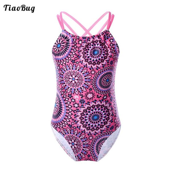 tiaobug summer kid girls 1pcs bodysuit swimwear spaghetti shoulder straps criss cross at rear geometric pattern bohemian leotard clothing se, White
tiaobug summer kid girls 1pcs bodysuit swimwear spaghetti shoulder straps criss cross at rear geometric pattern bohemian leotard clothing se, White