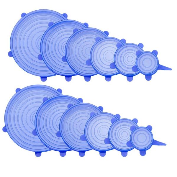 food savers & storage containers 12 pcs durable silicone stretch lid - expandable cover for bowel, can, jar, glassware ( 6 sizes)
food savers & storage containers 12 pcs durable silicone stretch lid - expandable cover for bowel, can, jar, glassware ( 6 sizes)