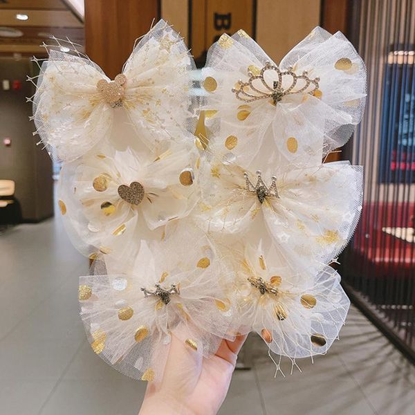 hair accessories 1pc fashion lace ribbon bow hairpin for girl child iridescenr clip fairy crown hairgrip princess baby, Slivery;white
hair accessories 1pc fashion lace ribbon bow hairpin for girl child iridescenr clip fairy crown hairgrip princess baby, Slivery;white