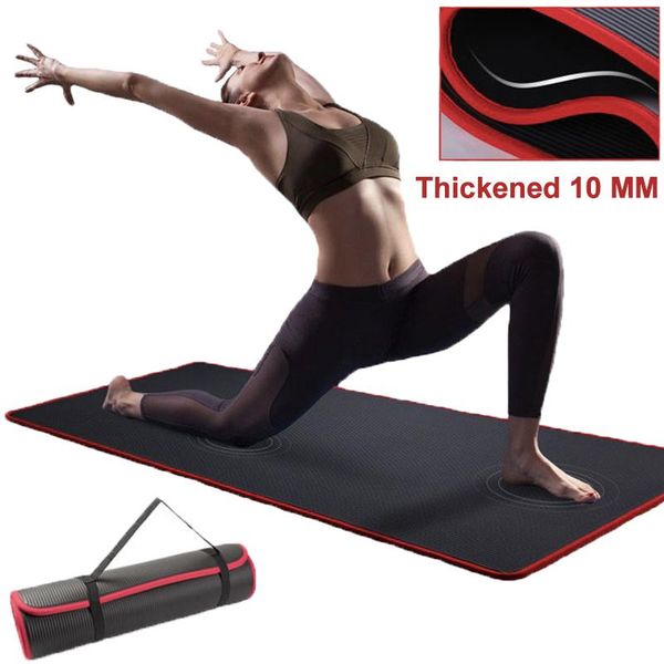 yoga mats non-slip extra thick 10mm mat 183*61cm men women fitness nbr soft tasteless gym household exercise pilates
yoga mats non-slip extra thick 10mm mat 183*61cm men women fitness nbr soft tasteless gym household exercise pilates