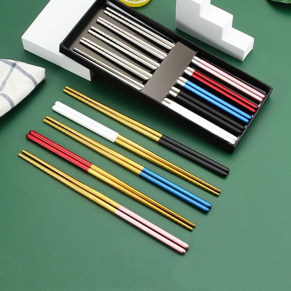 chopsticks 1pair 18/8 stainless steel anti skid dragon sushi metal iron portable chinese healthy stick tableware
chopsticks 1pair 18/8 stainless steel anti skid dragon sushi metal iron portable chinese healthy stick tableware