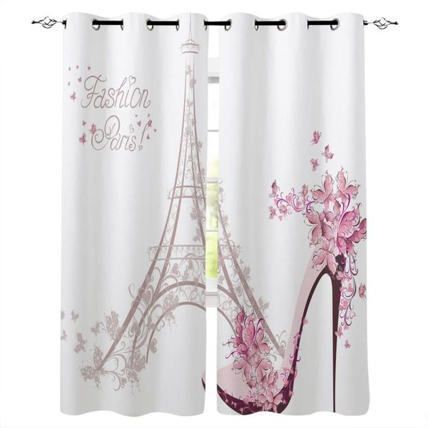 pink paris tower high heels female white curtain for living room kids decoration bedroom window treatment drapes &
pink paris tower high heels female white curtain for living room kids decoration bedroom window treatment drapes &