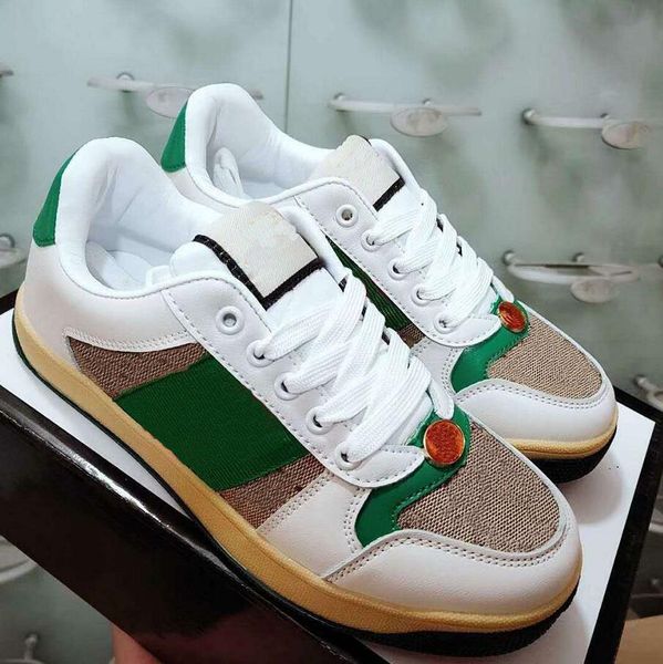 designer men women sneakers loafers fashion screener men women low cut leather casual sports shoes outdoor driving shoes 36-44 new running21, Black
designer men women sneakers loafers fashion screener men women low cut leather casual sports shoes outdoor driving shoes 36-44 new running21, Black