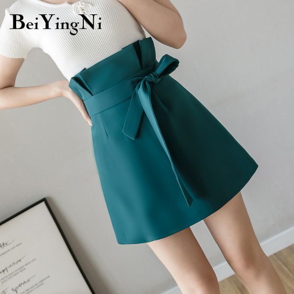 beiyingni elegant high waist skirt sashes casual slim office ladies skirts new fashion korean vintage saia ol mujer faldas 210416, Black
beiyingni elegant high waist skirt sashes casual slim office ladies skirts new fashion korean vintage saia ol mujer faldas 210416, Black