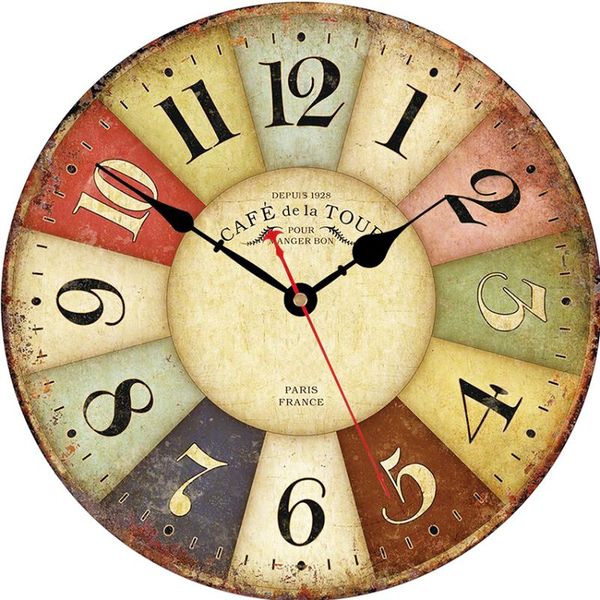 wall clocks decorative vintage french paris clock blockcolor arab numeral quartz movement round wooden
wall clocks decorative vintage french paris clock blockcolor arab numeral quartz movement round wooden
