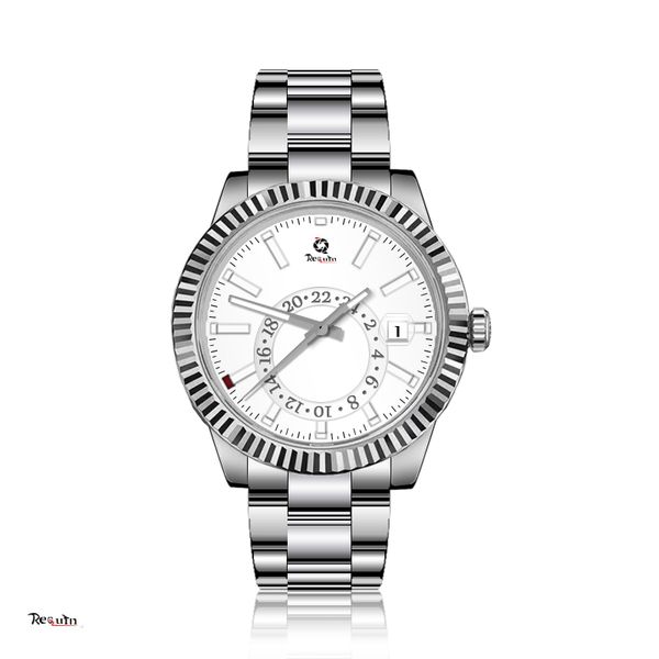 men's automatic mechanical watch sky-dweller m326934-0005 requin brand silver white stainless steel case calendar dial sky-dweller orig, Slivery;brown
men's automatic mechanical watch sky-dweller m326934-0005 requin brand silver white stainless steel case calendar dial sky-dweller orig, Slivery;brown